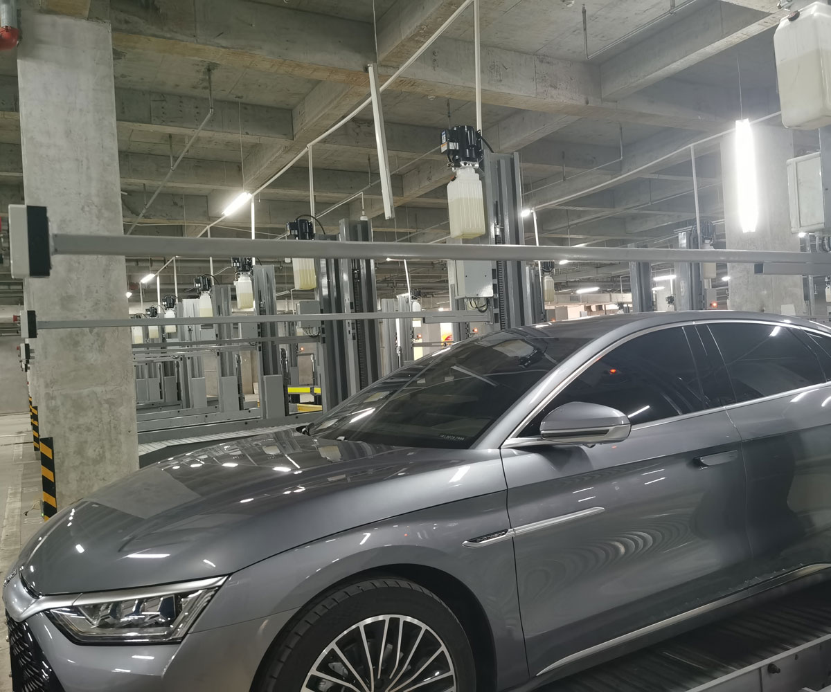 四柱簡(jiǎn)易升降機(jī)械式停車庫拆除
