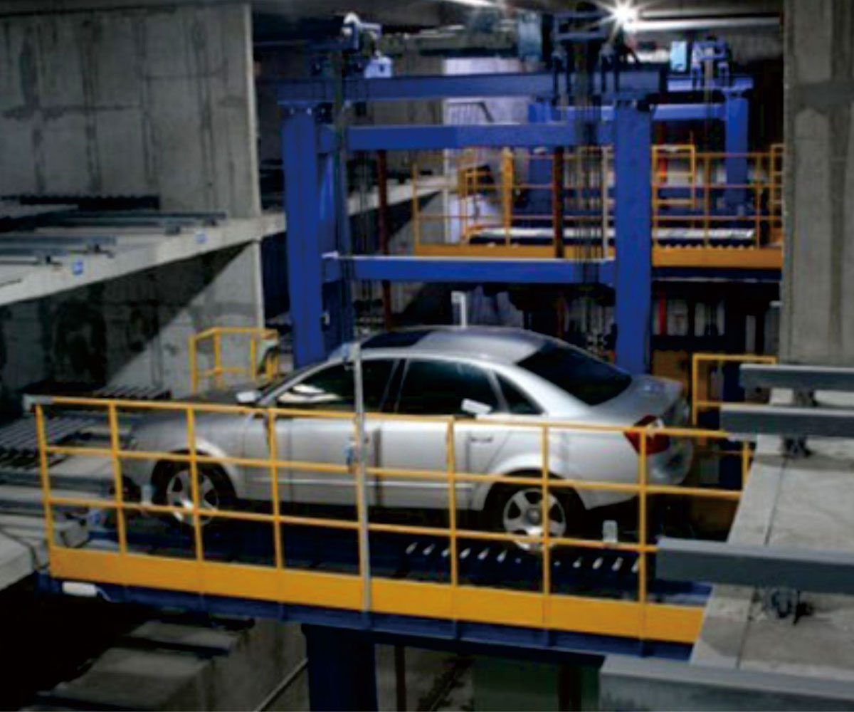 自動(dòng)巷道堆垛式機(jī)械停車位